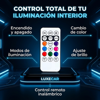 LuxeCar™ Luces LED Ambientales para Coche